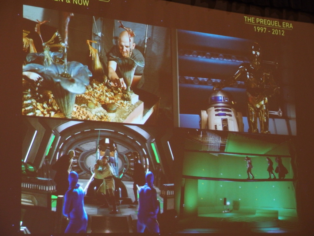 Production shots from Revenge of the Sith