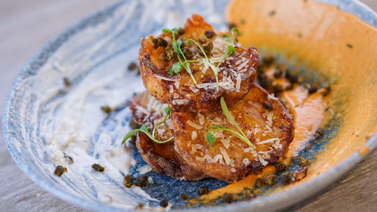 Lamplight Lounge menu, Pixar Pier Guide