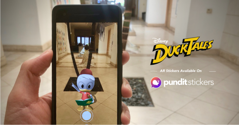 DuckTales AR Stickers