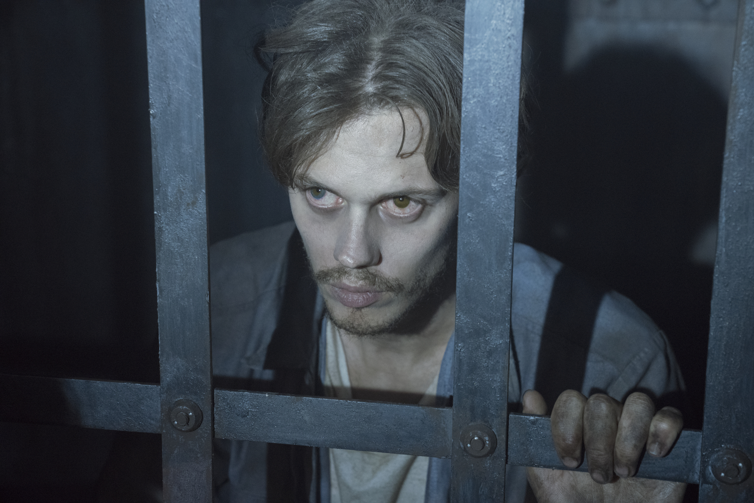 Castle Rock --. Bill Skarsgard. (Photo by: Patrick Harbron/Hulu)