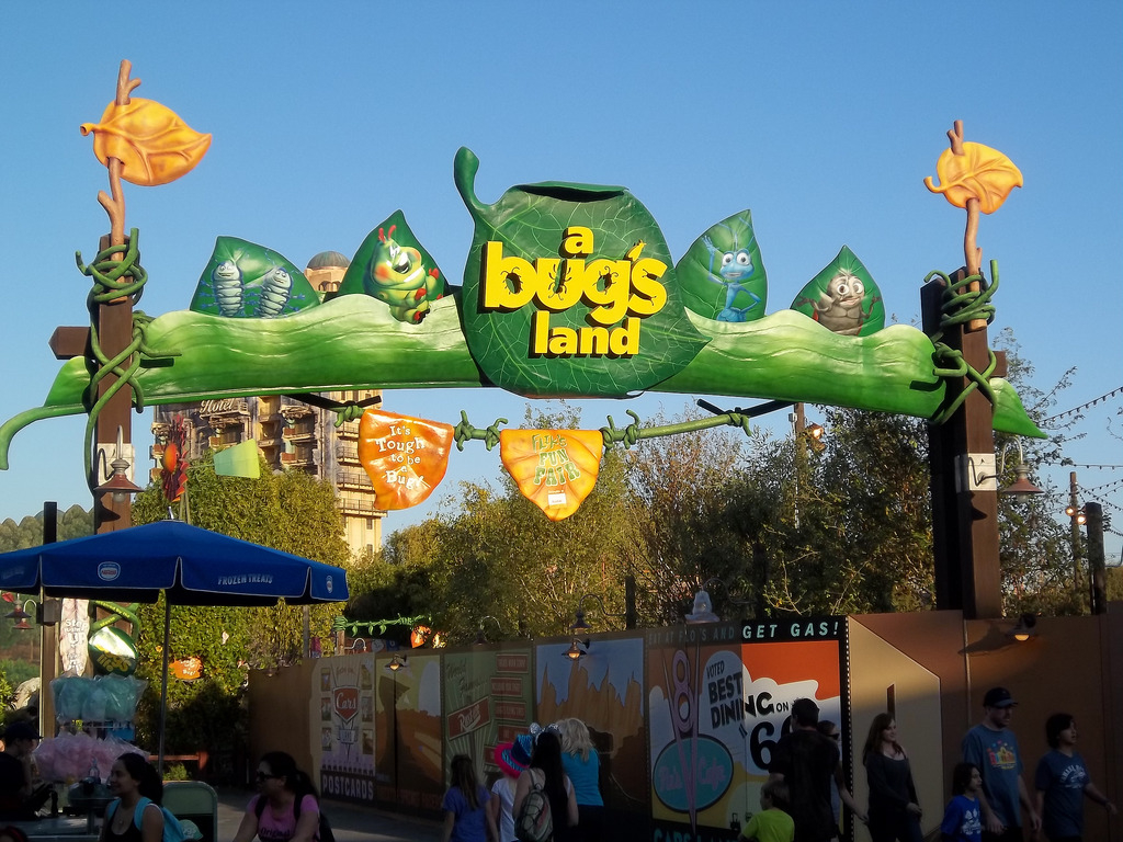 Disney California Adventure - a bug's land