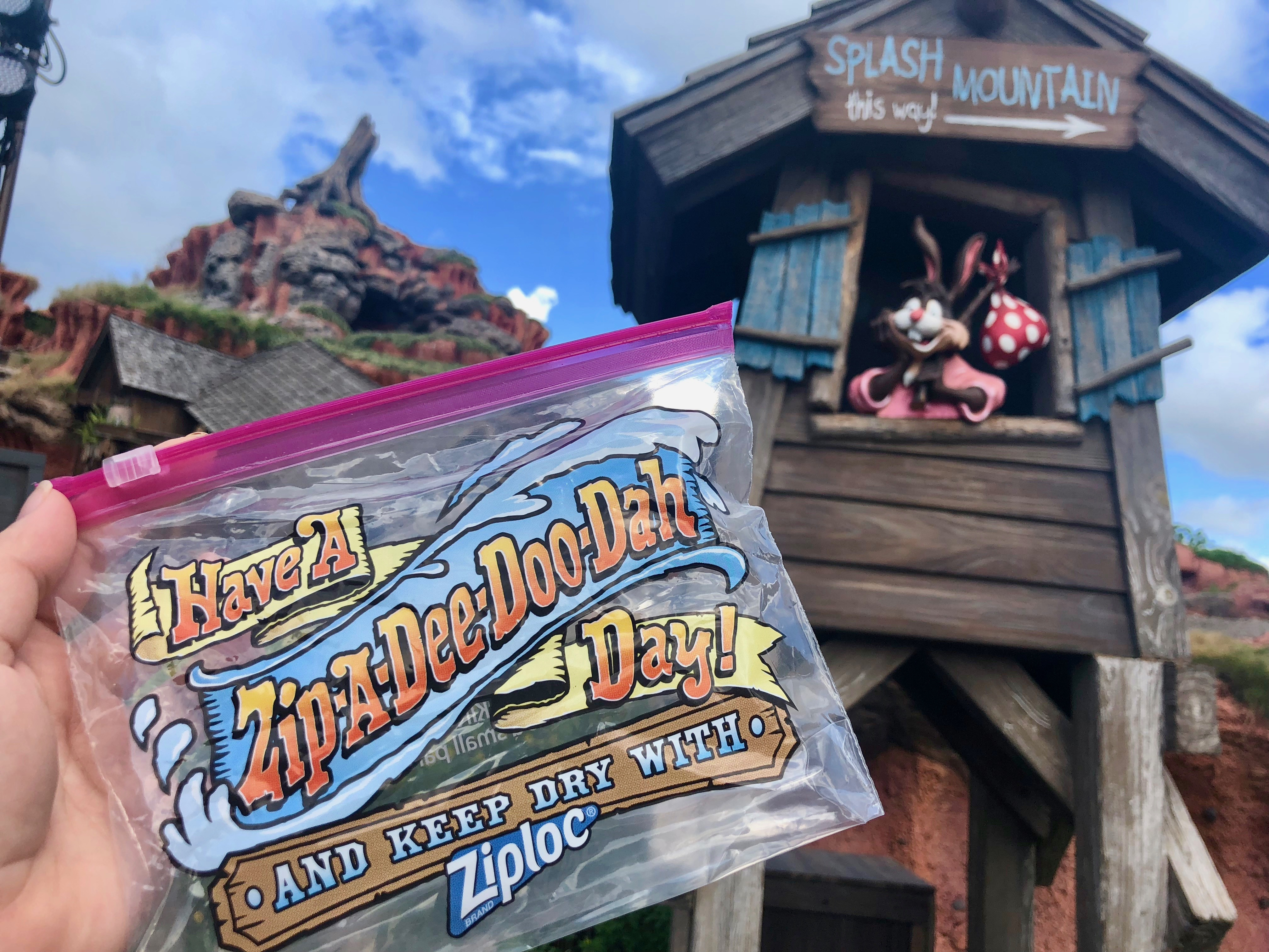 Magic Kingdom - Splash Mountain Ziploc