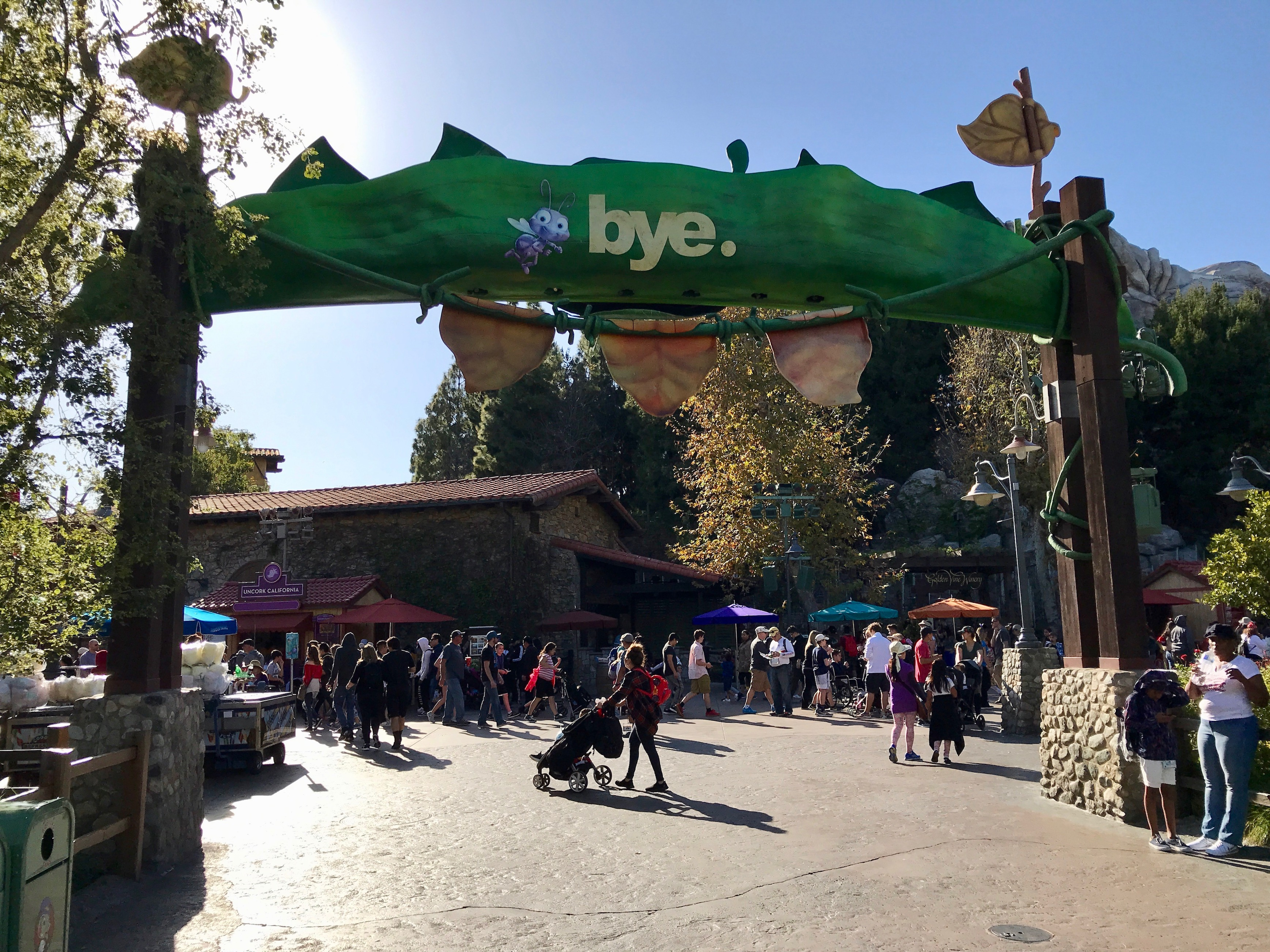 Disney California Adventure - a bug's land