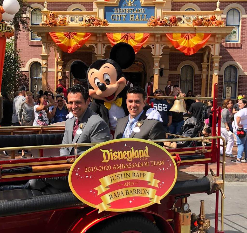 2019-2020 Disneyland Ambassador team Justin Rapp and Rafa Barron