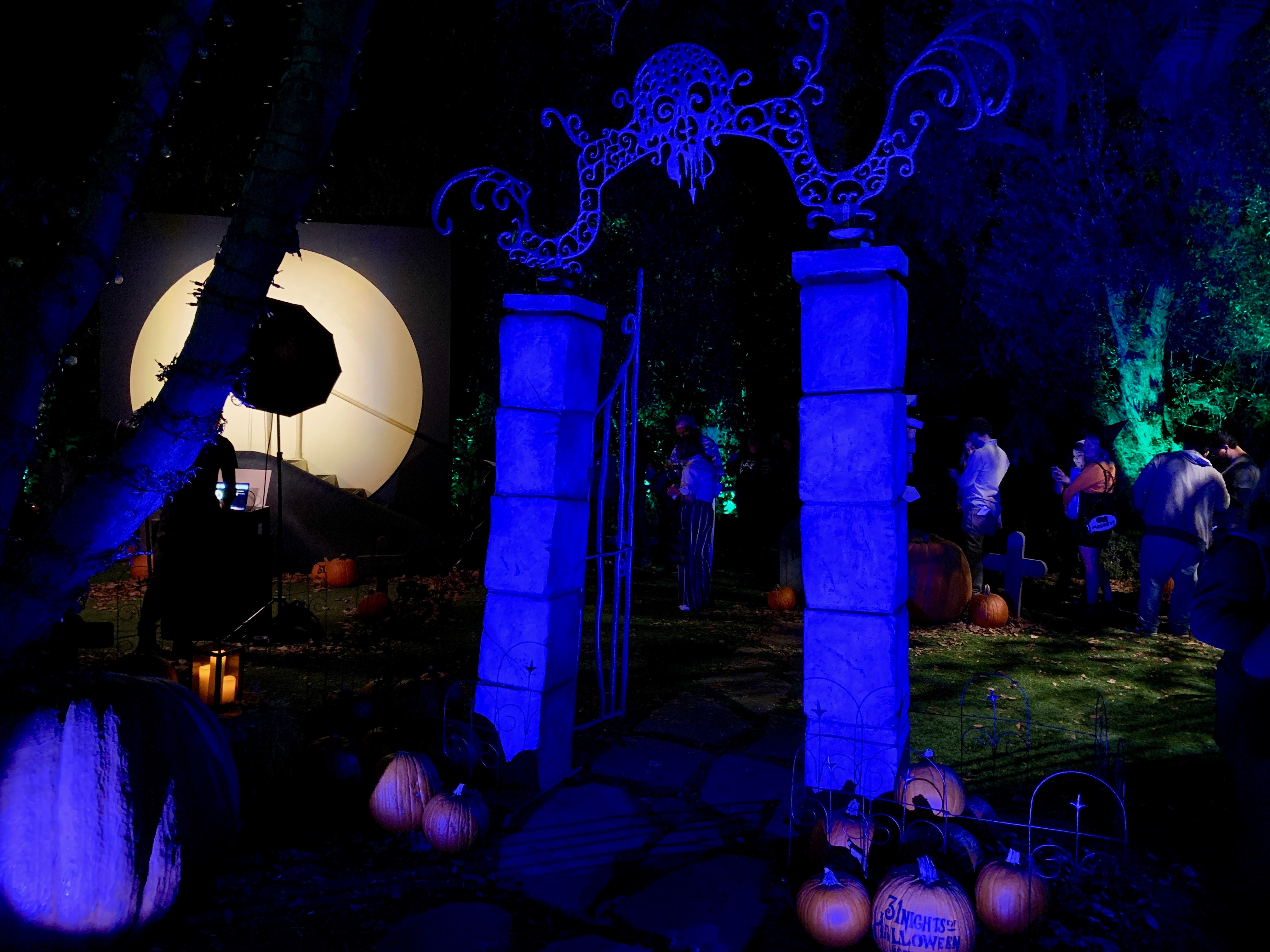 Freeform Halloween House - Gates to Halloween Town