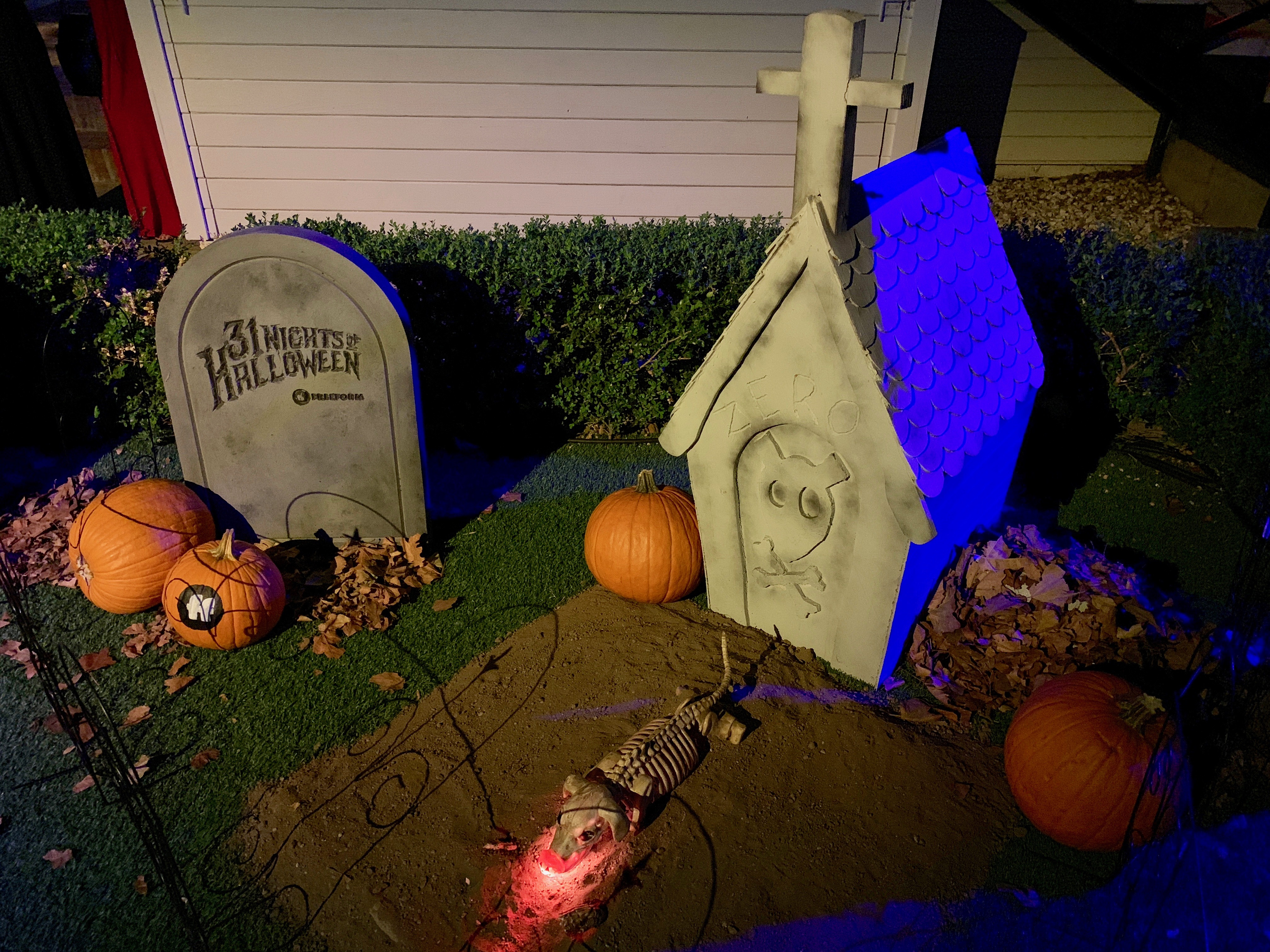 Freeform Halloween House - Zero's Dog House