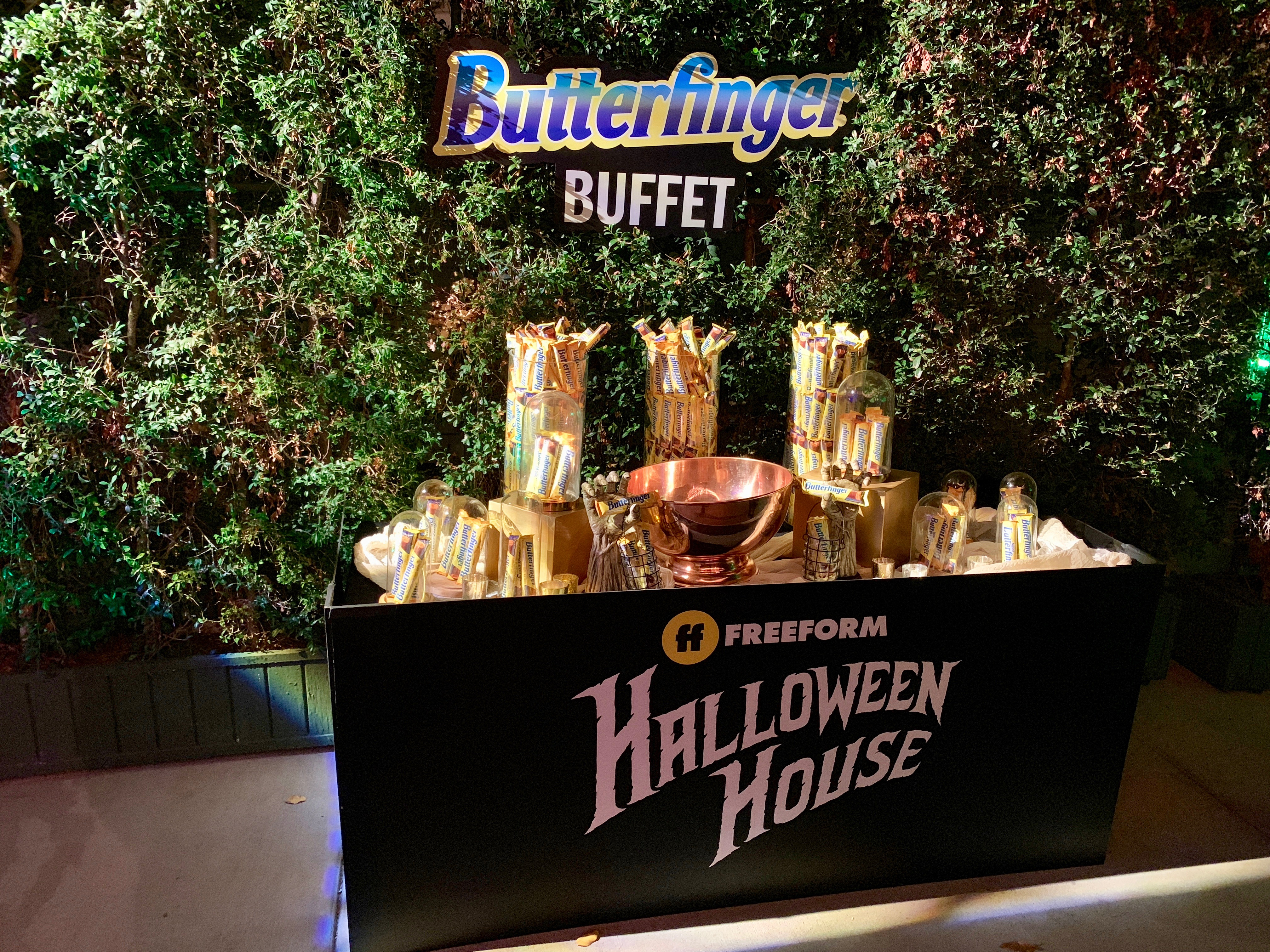 Freeform Halloween House - Butterfinger Buffet