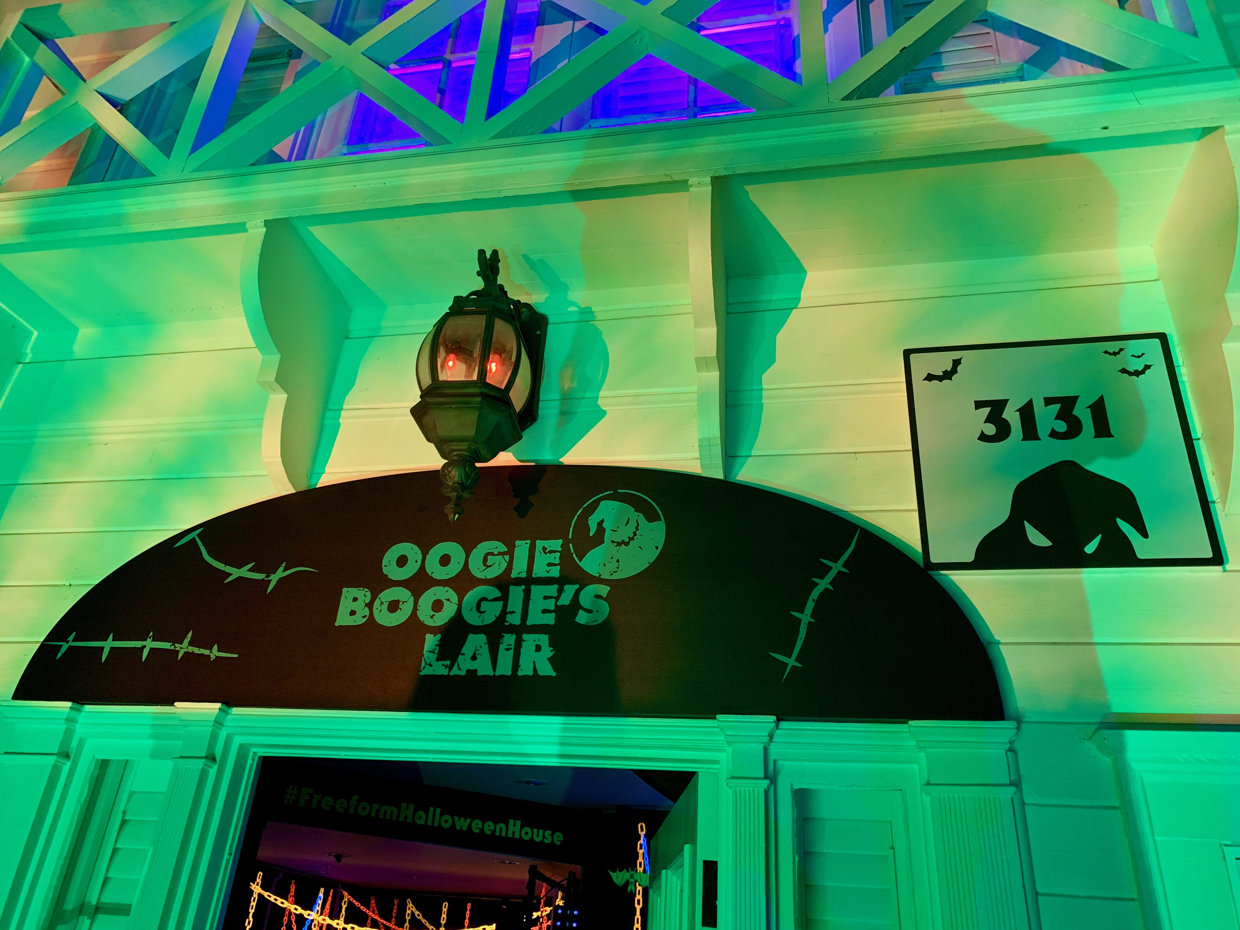 Freeform Halloween House - Oogie Boogie's Lair