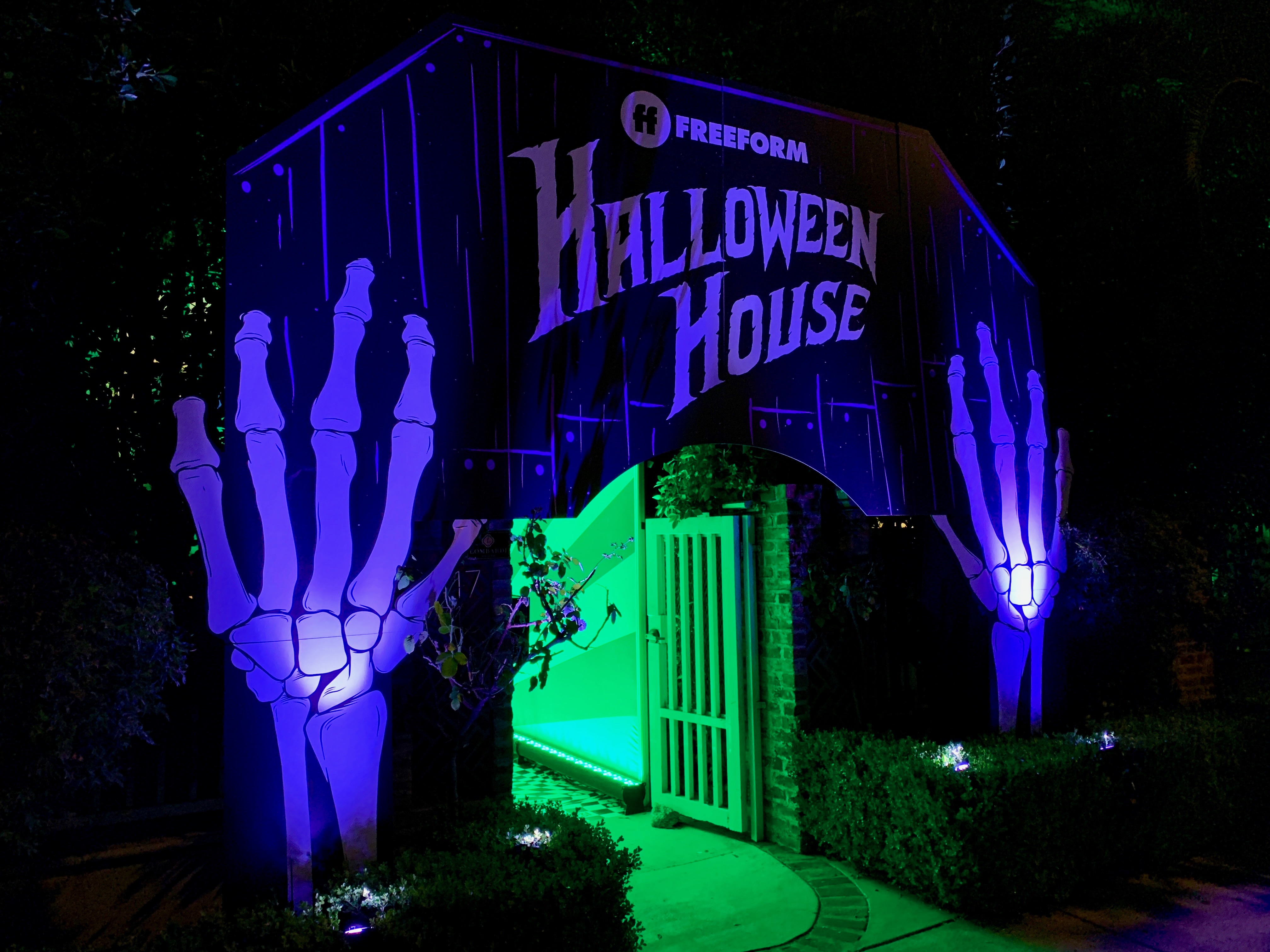 Freeform Halloween House - Entrance