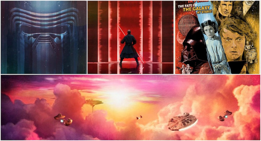 Star Wars-inspired art