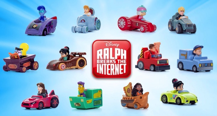 Ralph Breaks the Internet McDonalds Happy Meal