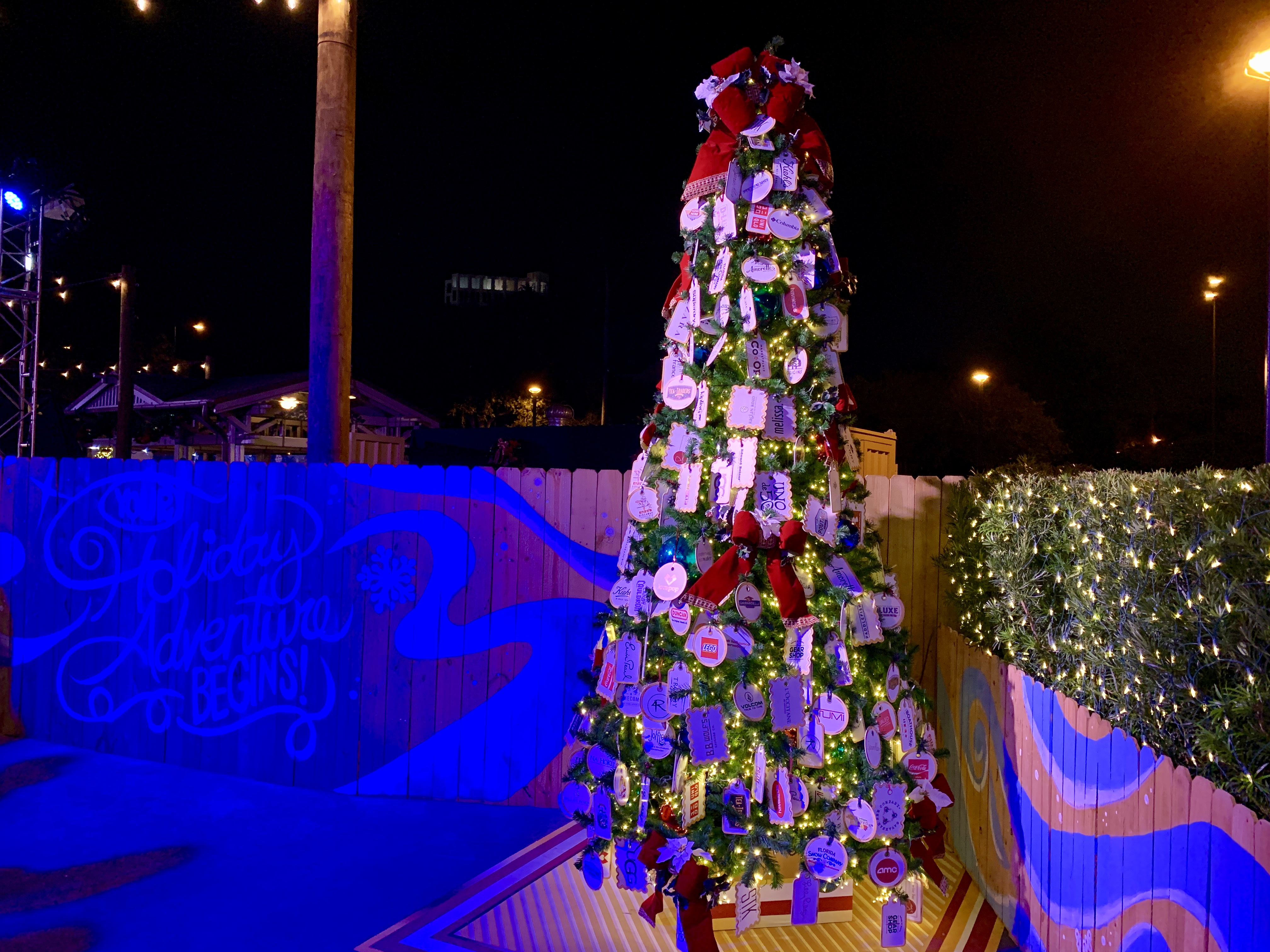 Disney Springs - Christmas Tree Trail