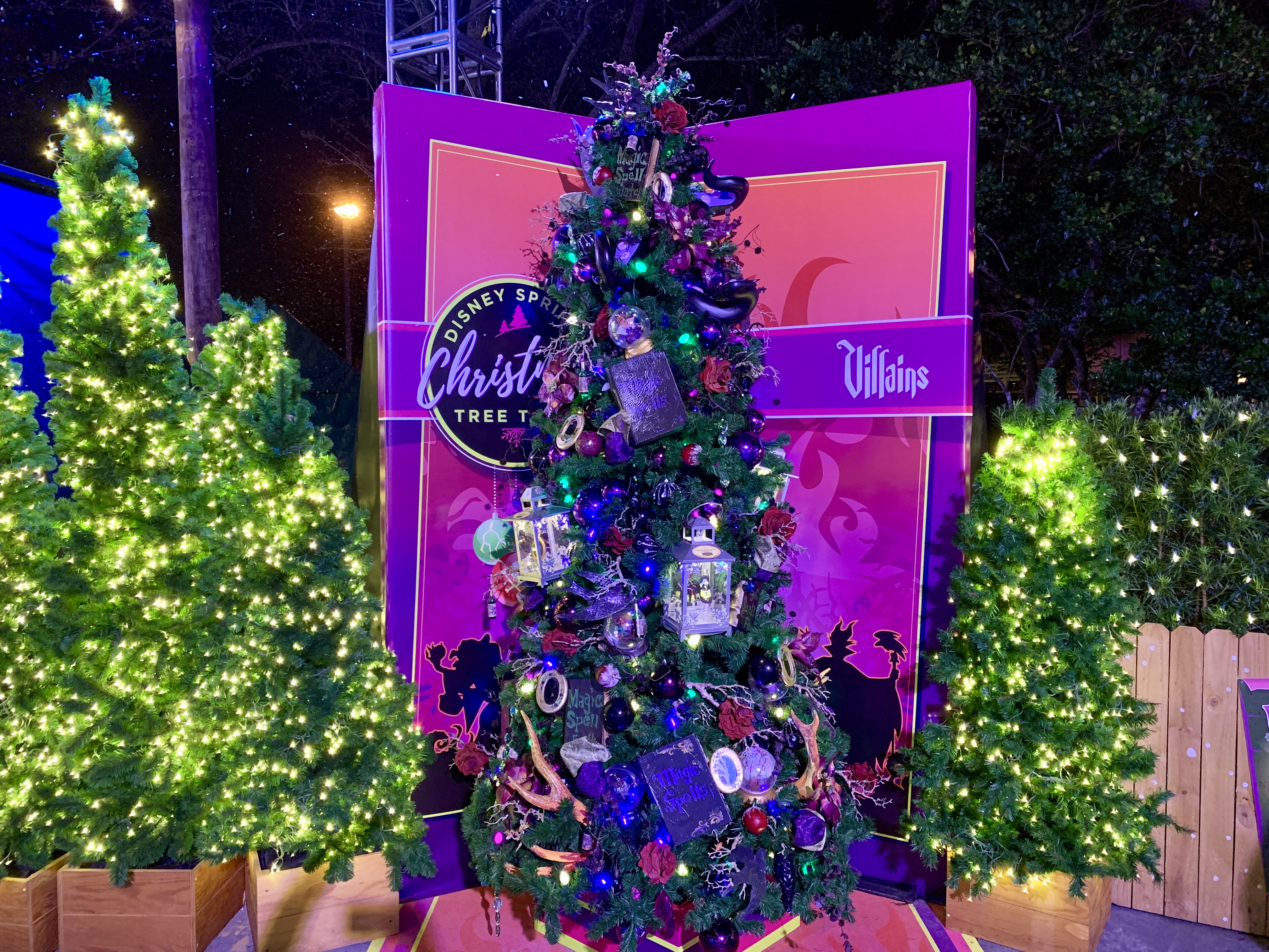 Disney Springs - Christmas Tree Trail Villains Tree