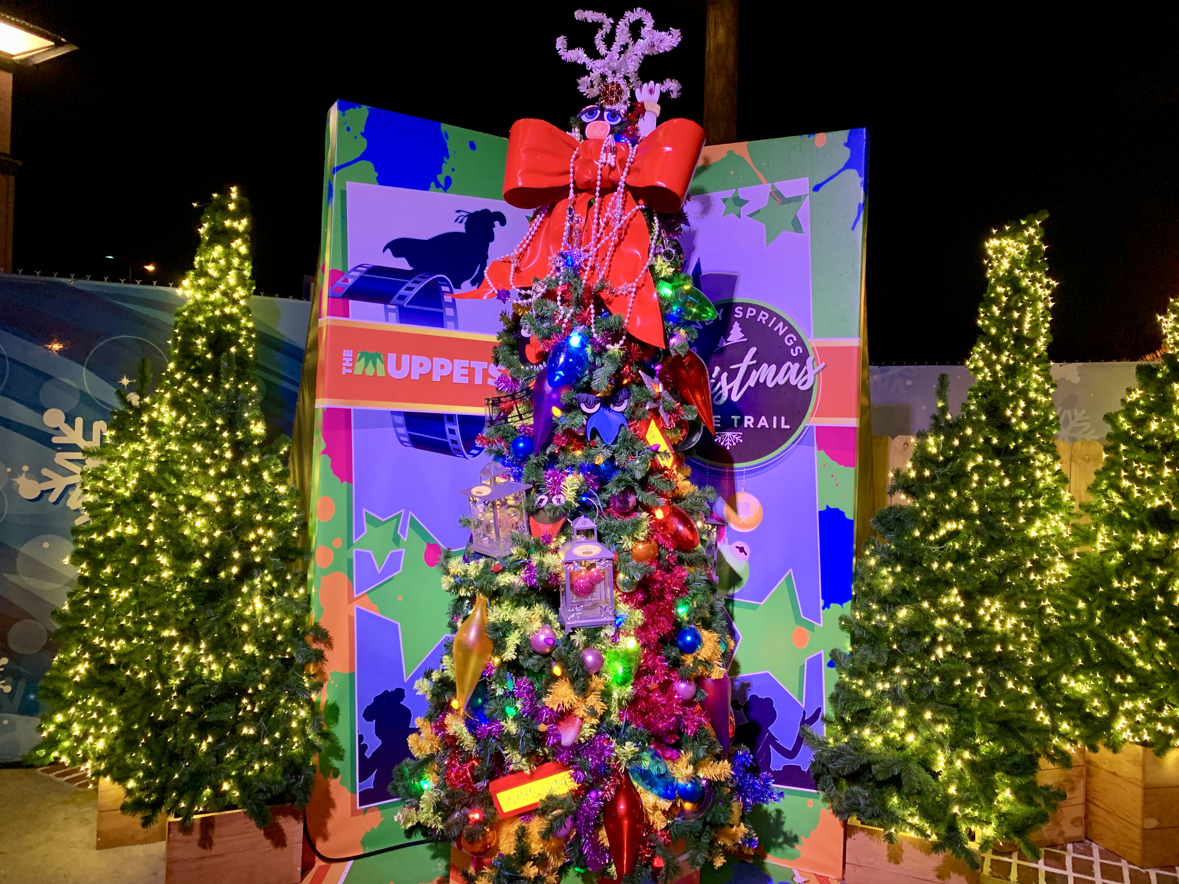 Disney Springs - Christmas Tree Trail Muppets Tree