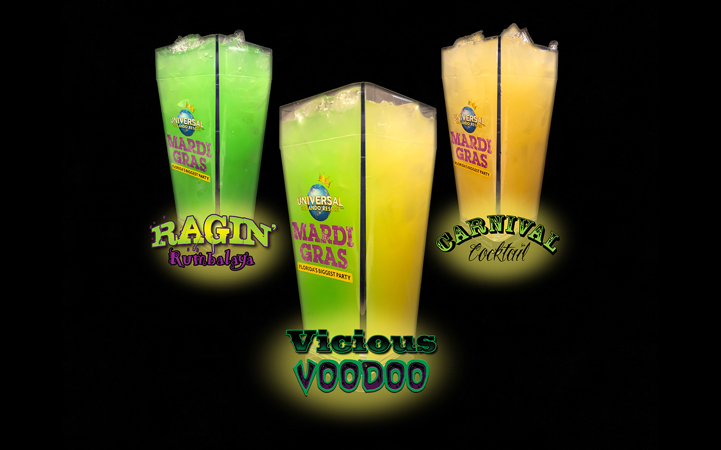 Universal's Mardi Gras - Signature Drink Concepts