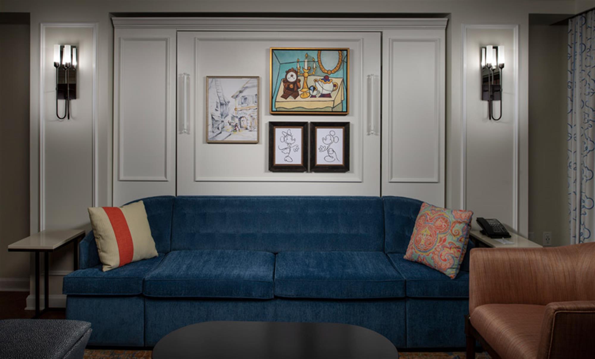 Artwork at Disney's Riviera Resort