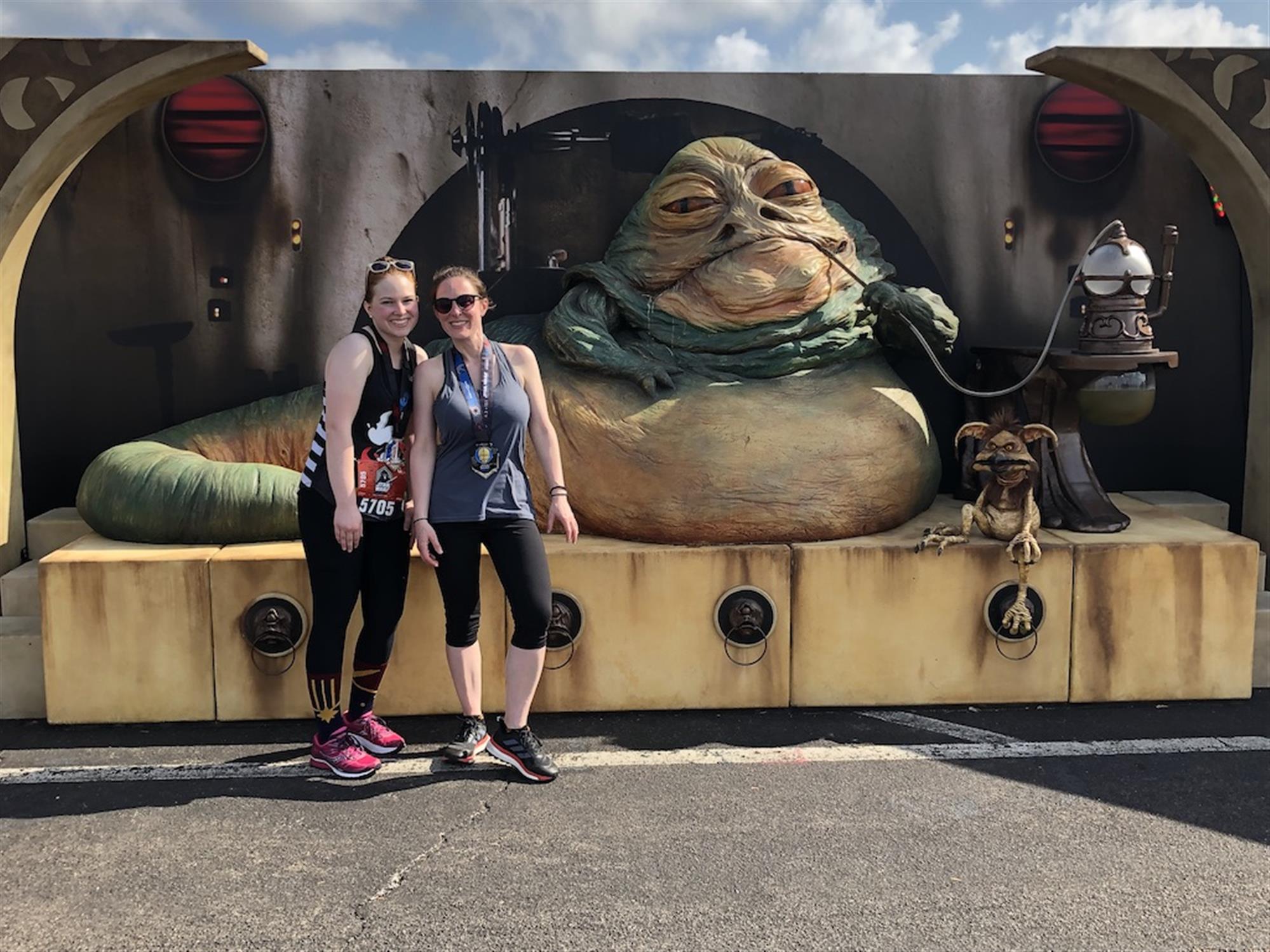 Half marathon finishers