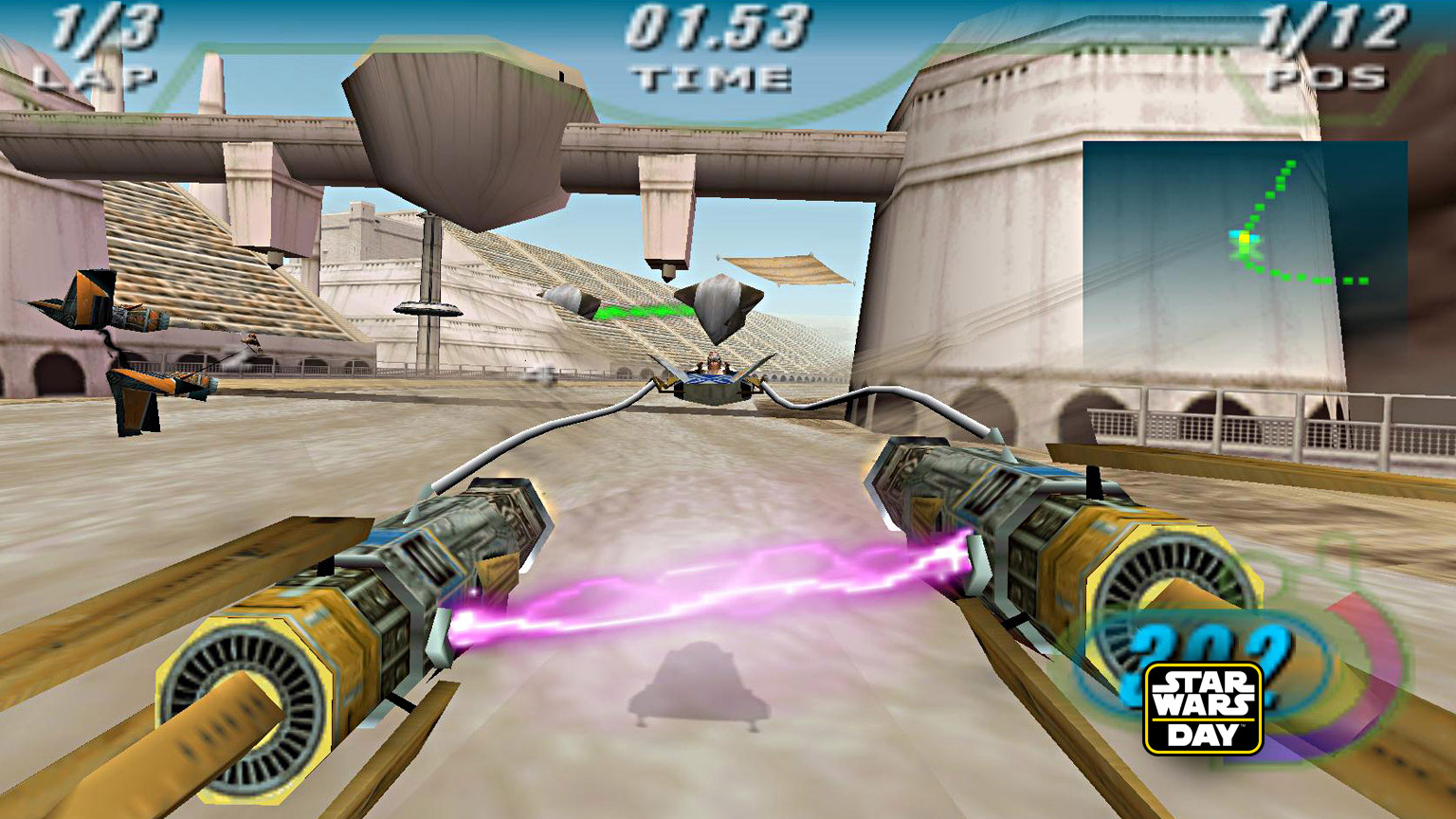 Star Wars Episode I Racer screenshot.