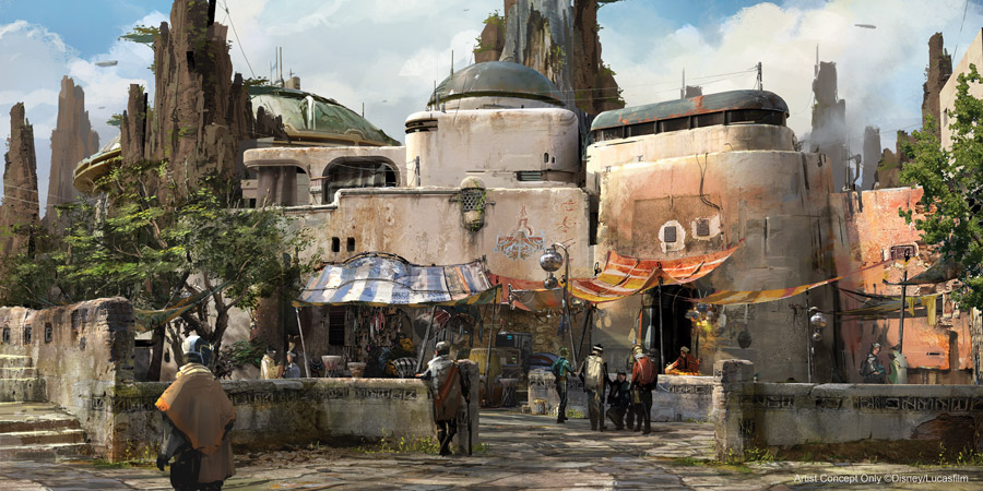 Star Wars: Galaxy's Edge Rendering