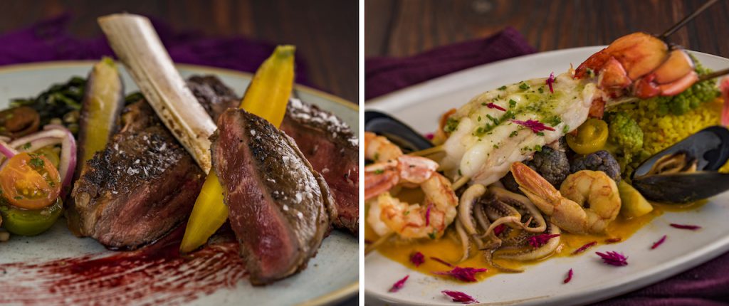 Be Prepared Entrées from The Lion King-themed Menu Jiko – The Cooking Place at Disney’s Animal Kingdom Lodge