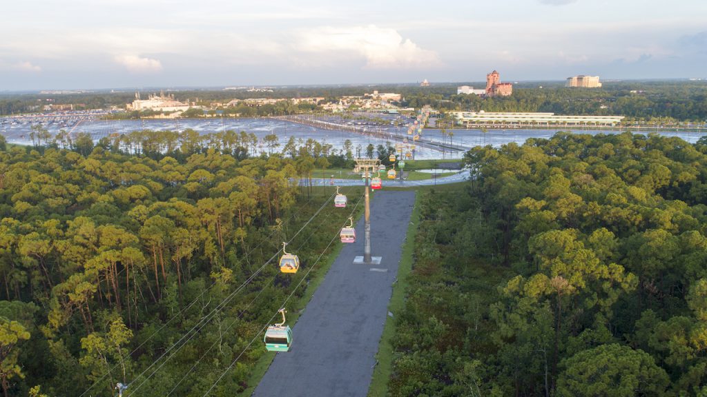 Disney Skyliner at Walt Disney World Resort