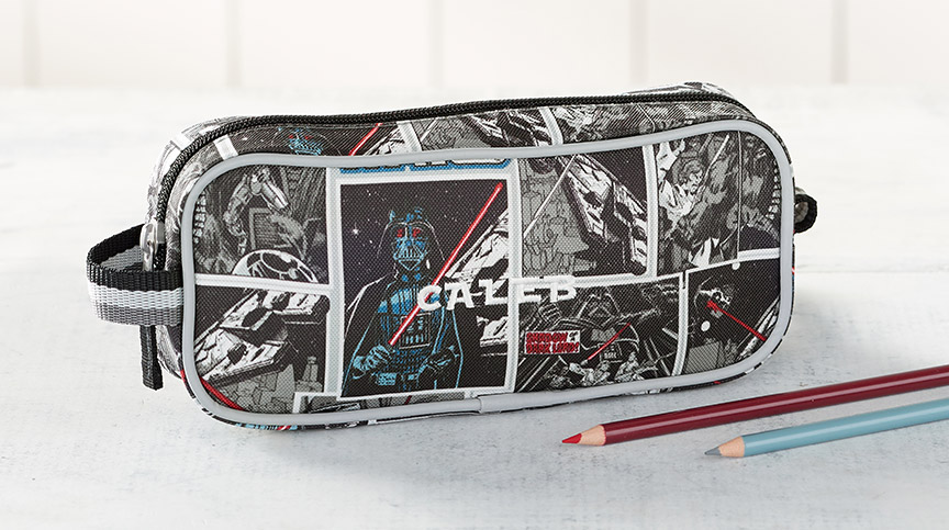 Pottery Barn pencil case.