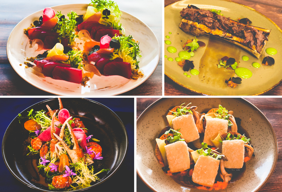 Appetizers from Takumi-Tei at Epcot