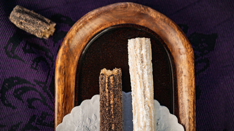 Bride and Groom Churros at Disneyland Park