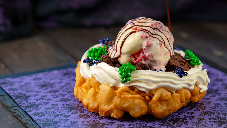 Dead-cadent Funnel Cake from Hungry Bear Restaurant at Disneyland Park