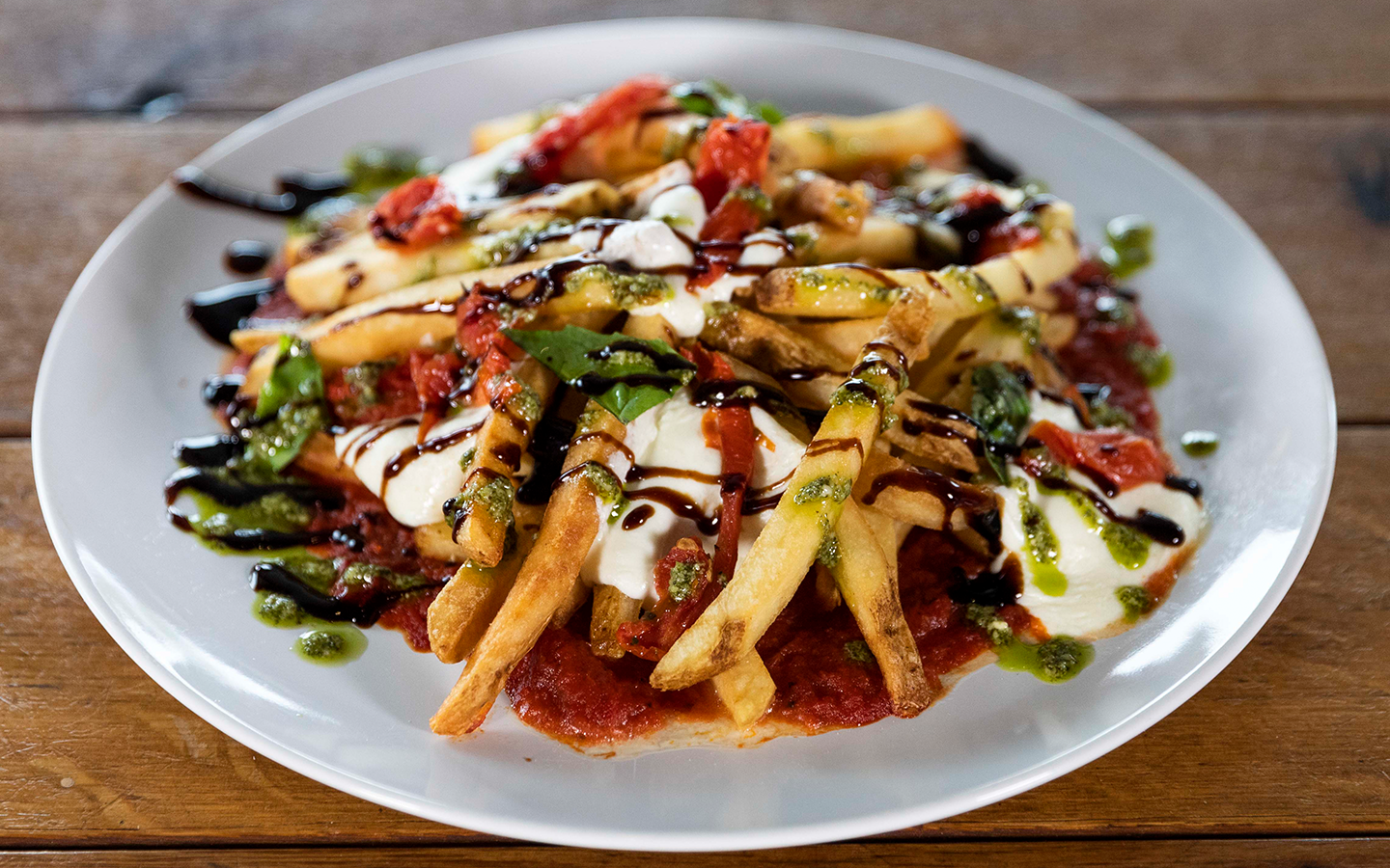 Margherita Pizza Fries