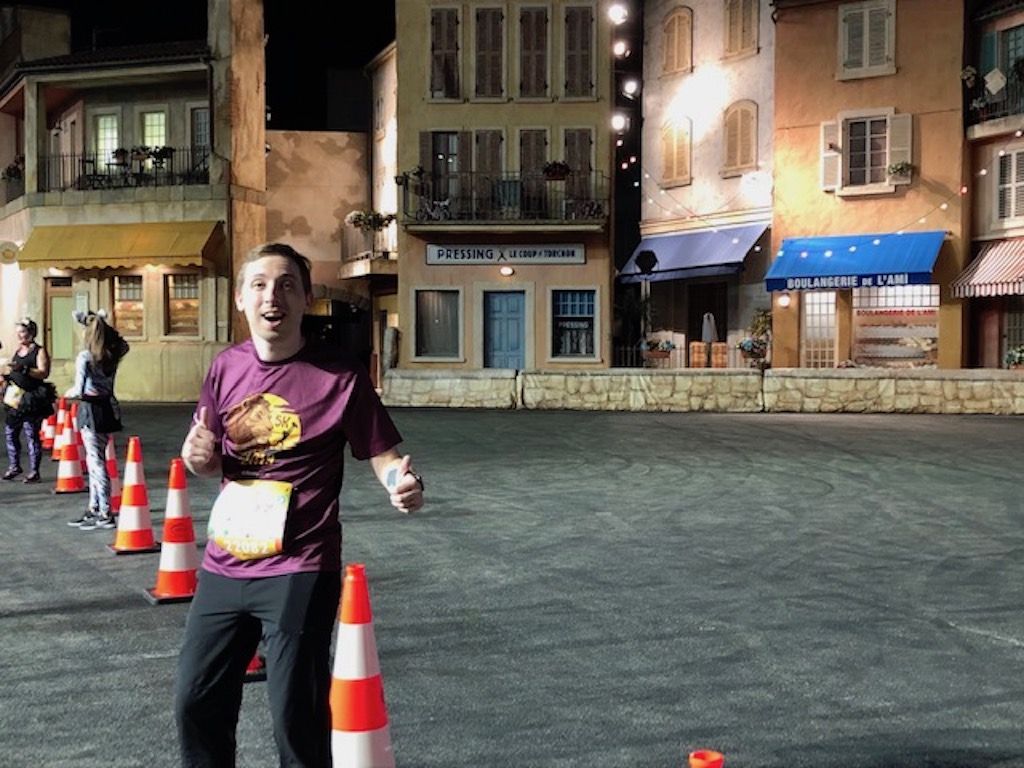 Hey, I'm in a stunt show!