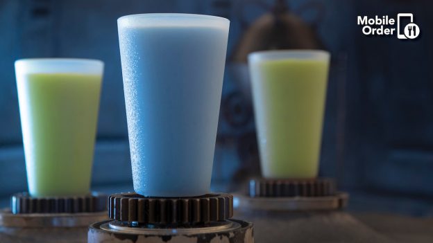 Blue and Green Milk available for Mobile Order at Walt Disney World Resort