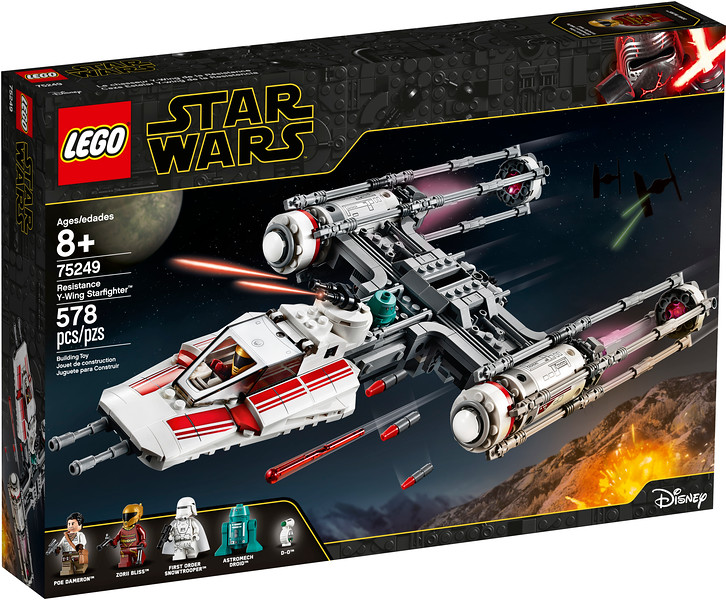 LEGO® Star Wars™ 75249 – Resistance Y-Wing Starfighter™ - $69.99