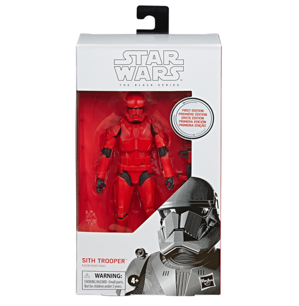 STAR WARS: THE BLACK SERIES 6-INCH First Edition Sith Trooper - $19.99