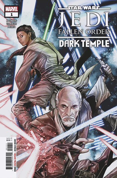 Marvel Comics' Star Wars Jedi: Fallen Order - Dark Temple - $3.99