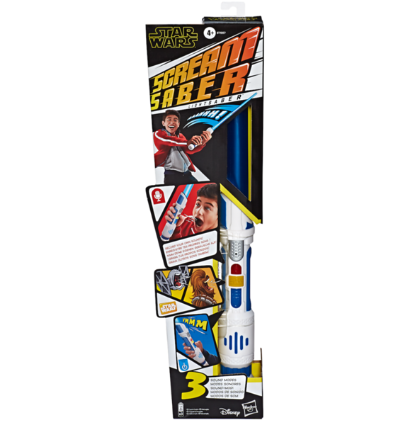 STAR WARS SCREAM SABER ELECTRONIC LIGHTSABER - $29.99