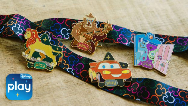 Play Disney Parks app commemorative trading pins