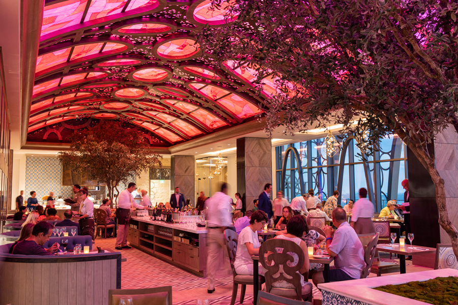 Tolédo – Tapas, Steak & Seafood, the new rooftop restaurant at the top of Gran Destino Tower at Disney’s Coronado Springs Resort