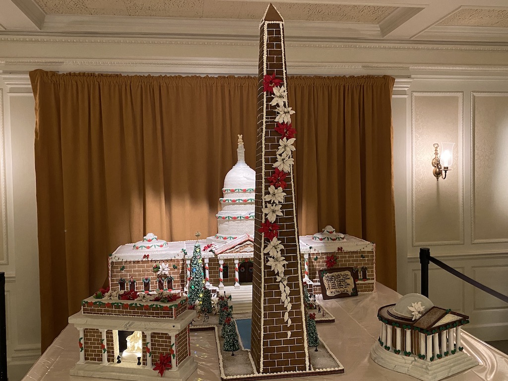 Washington D.C. Gingerbread Display