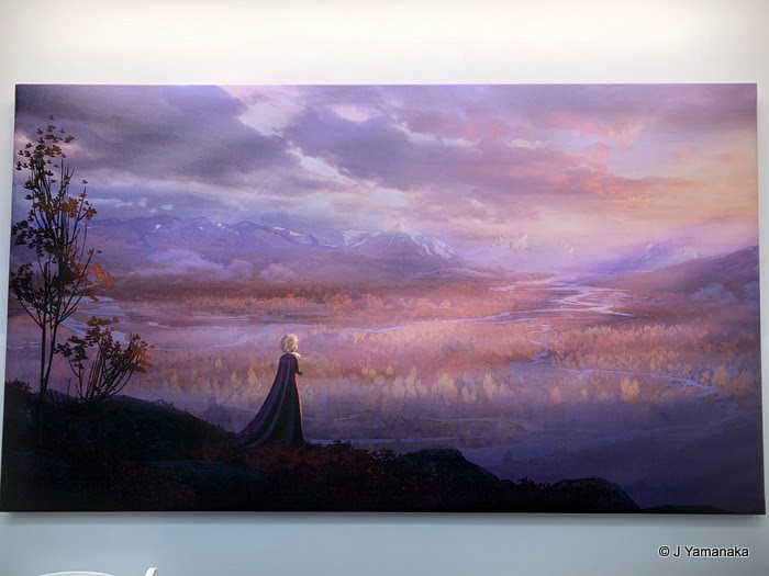 Elsa, looking off towards Ahtohallan