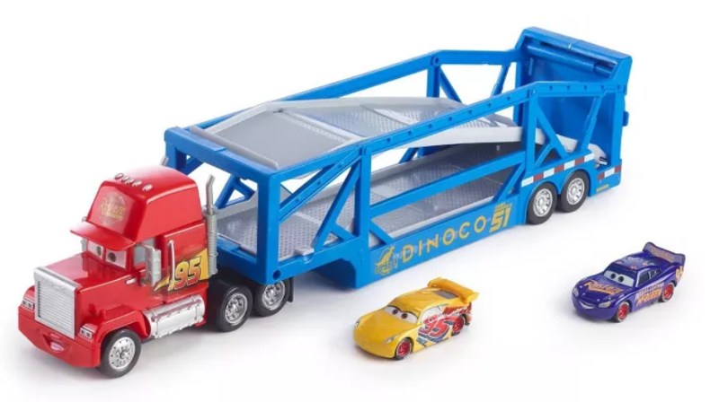 Disney Pixar Cars Launching Mack Transporter - Blue
