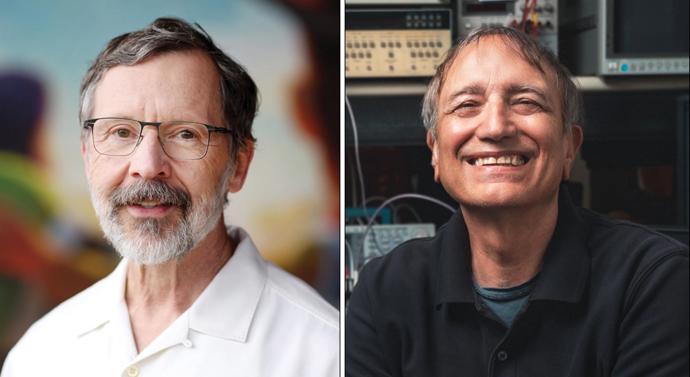 Photo credits: Pixar/Deborah Coleman (Catmull); Stanford U./Andrew Brodhead (Hanrahan) Via Variety