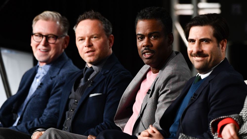Warren Littlefield, Noah Hawley, Chris Rock and Jason Schwartzman via Variety