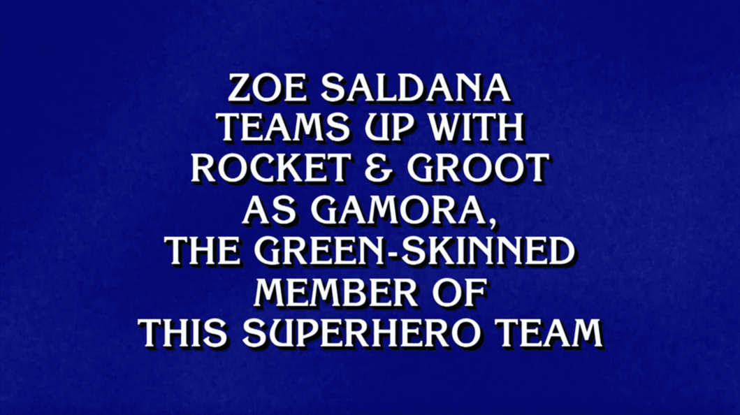 Marvel on Jeopardy