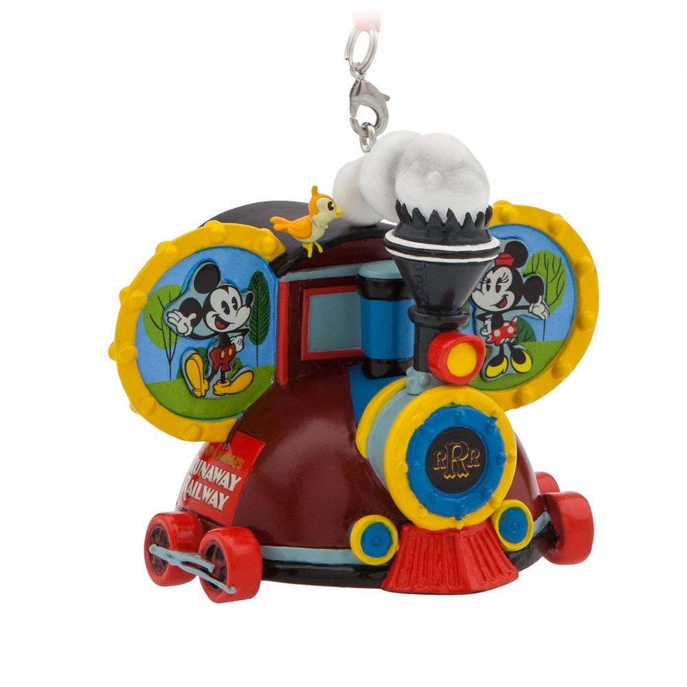 Mickey and Minnie Mouse Runaway Railway Ear Hat Ornament