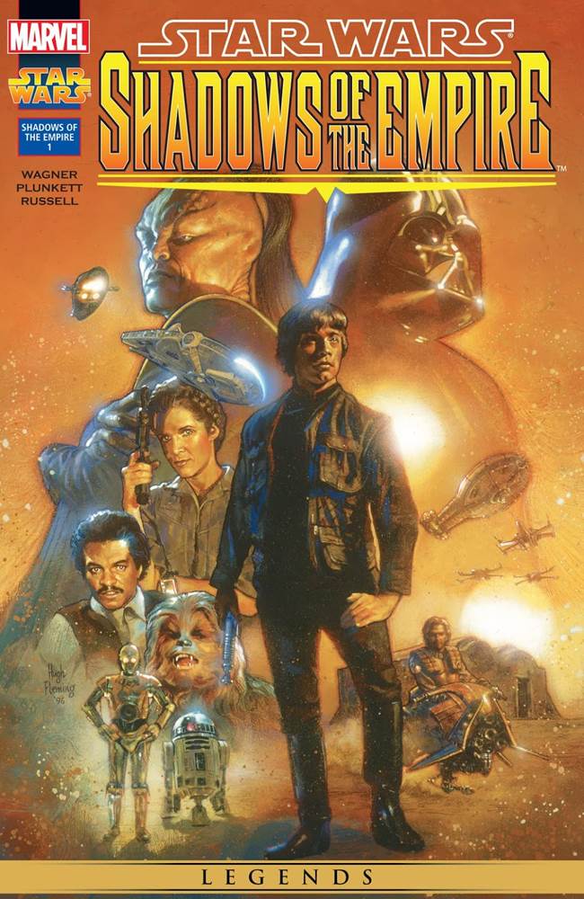 Marvel's reprint of Dark Horse's "Star Wars: Shadows of the Empire" comic book series