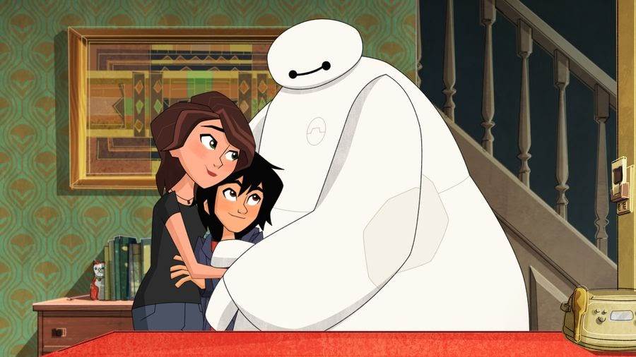 AUNT CASS, HIRO, BAYMAX
