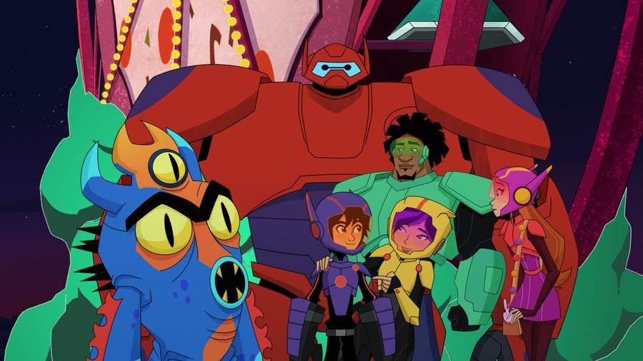 FRED, BAYMAX, HIRO, GO GO, WASABI, HONEY LEMON