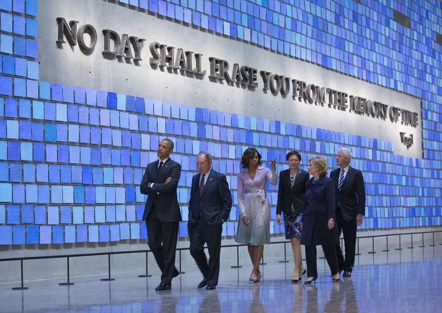 BARACK OBAMA, MICHAEL BLOOMBERG, MICHELLE OBAMA, DIANA TAYLOR, HILLARY CLINTON, BILL CLINTON