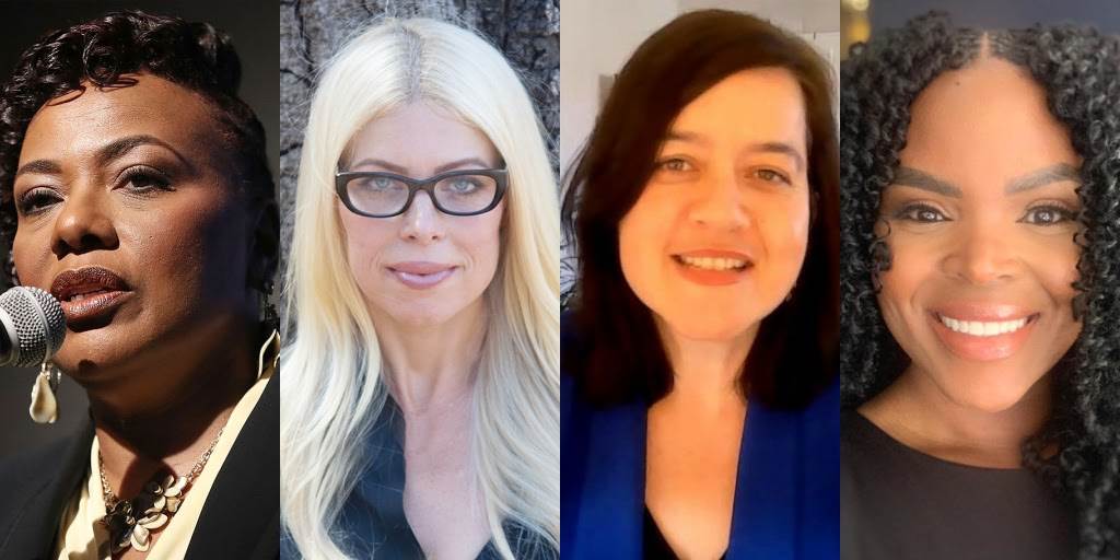 Dr. Bernice King; Kristen Willeumier, Marielena Hincapié, Aja Brown